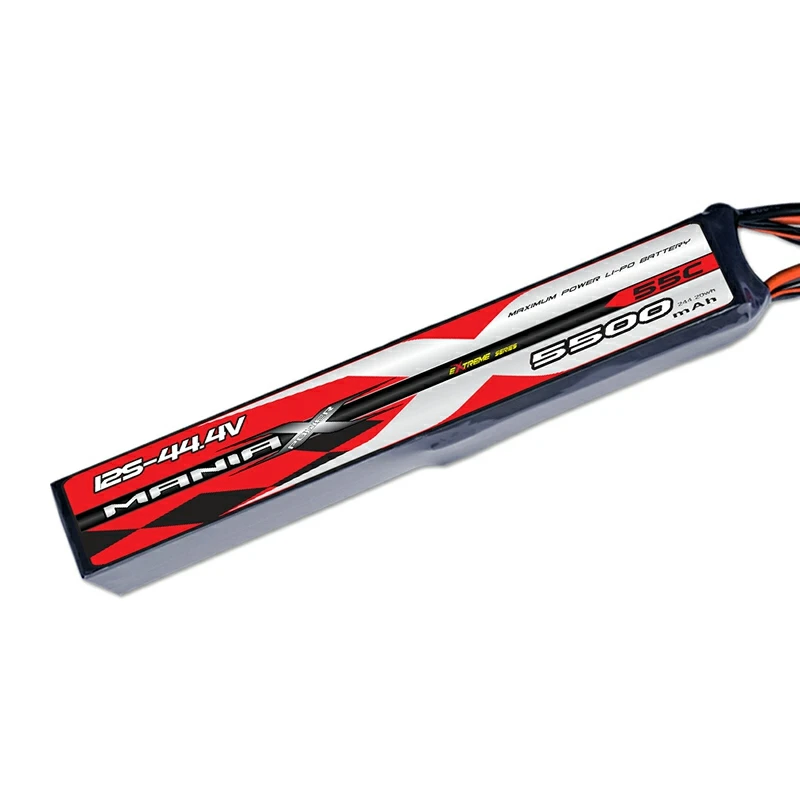 Pin Lipo 12S-44.4V 5500mAh 55C