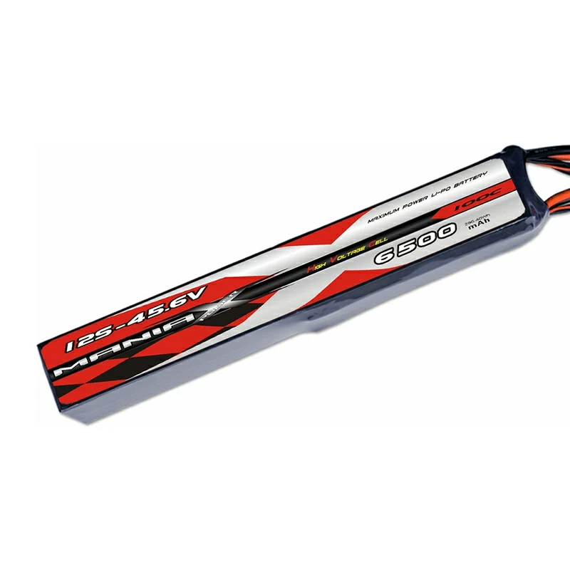 Pin Lipo 12S-45.6V 6500mAh 100C