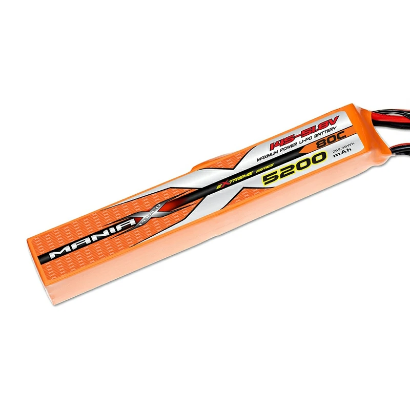 Pin Lipo 14S-51.8V 5200mAh 80C