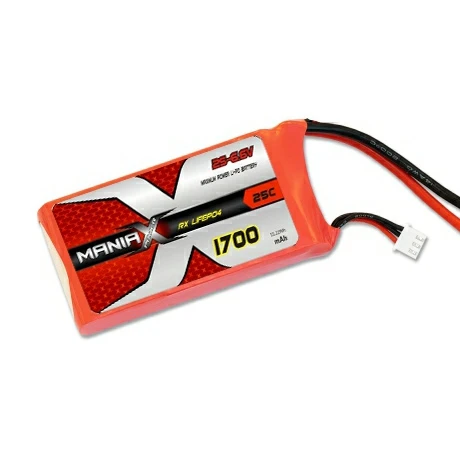 Pin LiFePO4 2S-6.6V 1700mAh 25C