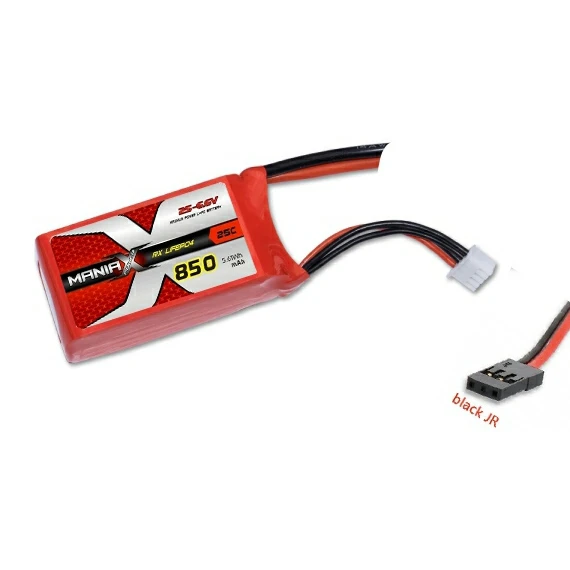 Pin LiFePO4 2S-6.6V 850mAh 25C