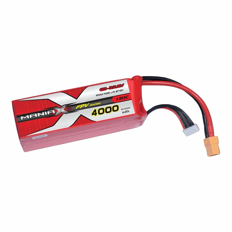 Pin Lipo đua xe 6S-22.2V 4000mAh 130C FPV