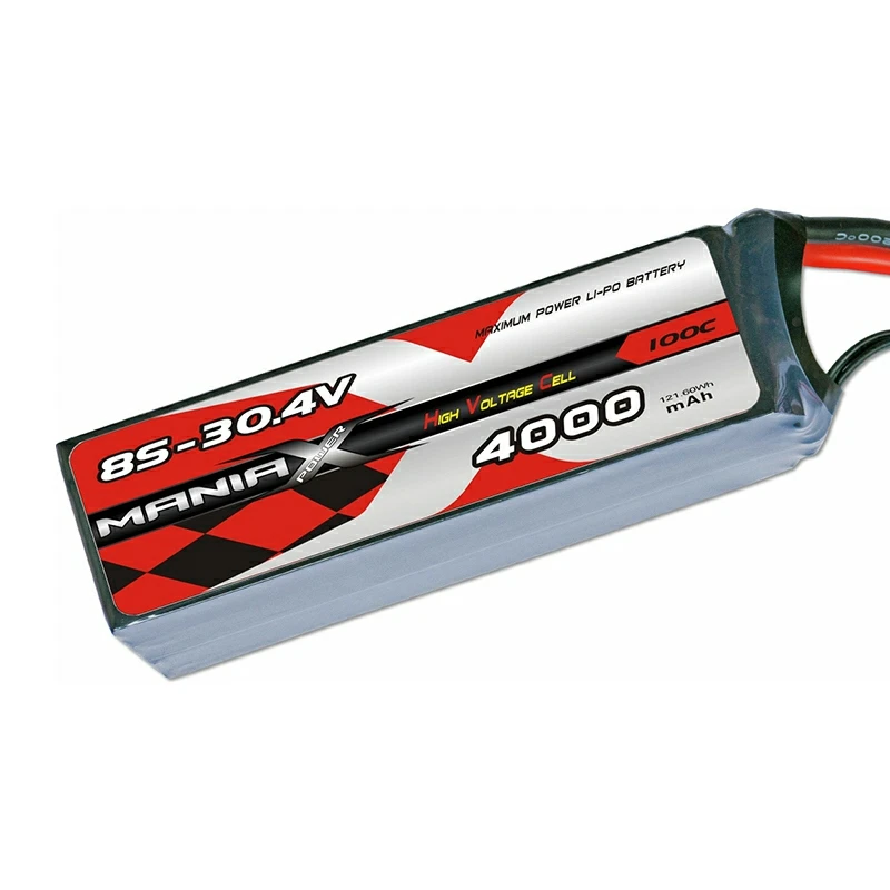 Pin Lipo 8S-30.4V 4000mAh 100C
