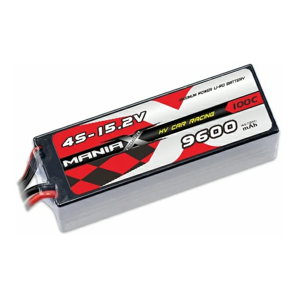 Pin xe đua HV Lipo 4S-15.2V 9600mAh 100C