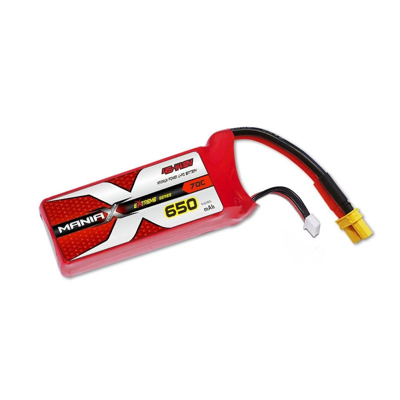 Pin Lipo ManiaX 4S-14.8V 650mAh 70C