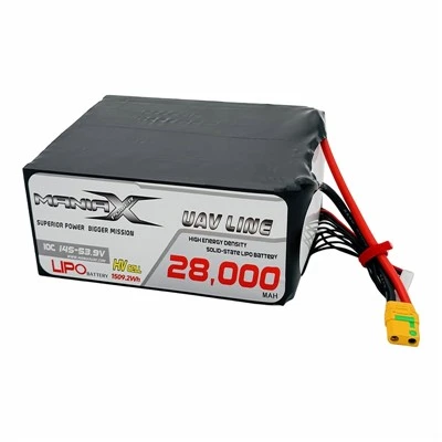 ManiaX Solid-trạng thái HV LiPo 14S-53.9V 28.000mAh 10C Drone & Pin UAV
